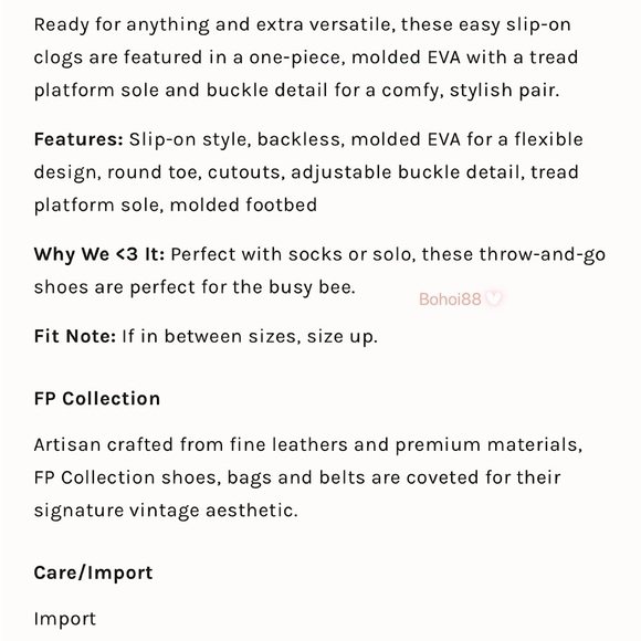 NEW Free People Karlie Buckle Clog - Picture 4 of 10